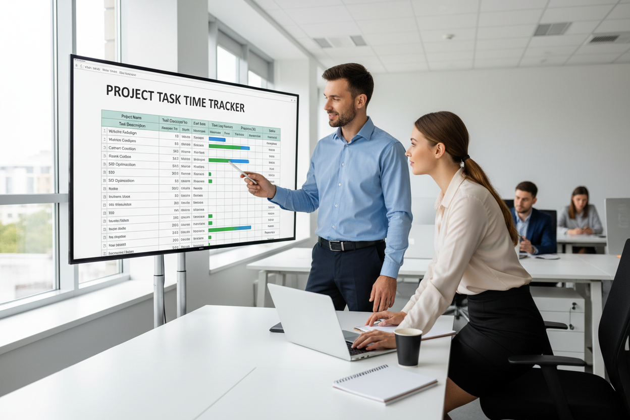 Master Your Workday with a Project Task Time Tracker