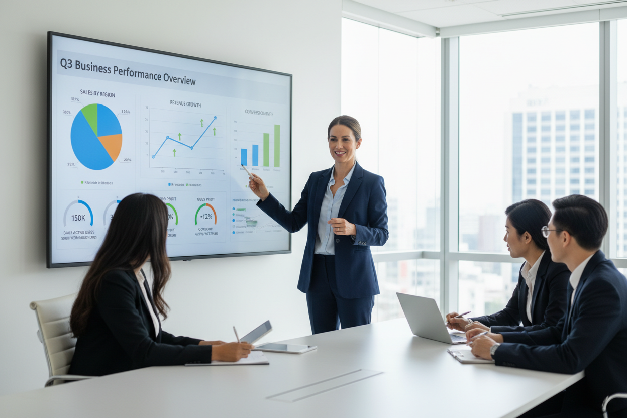 Master Your Business Metrics with a KPI Dashboard