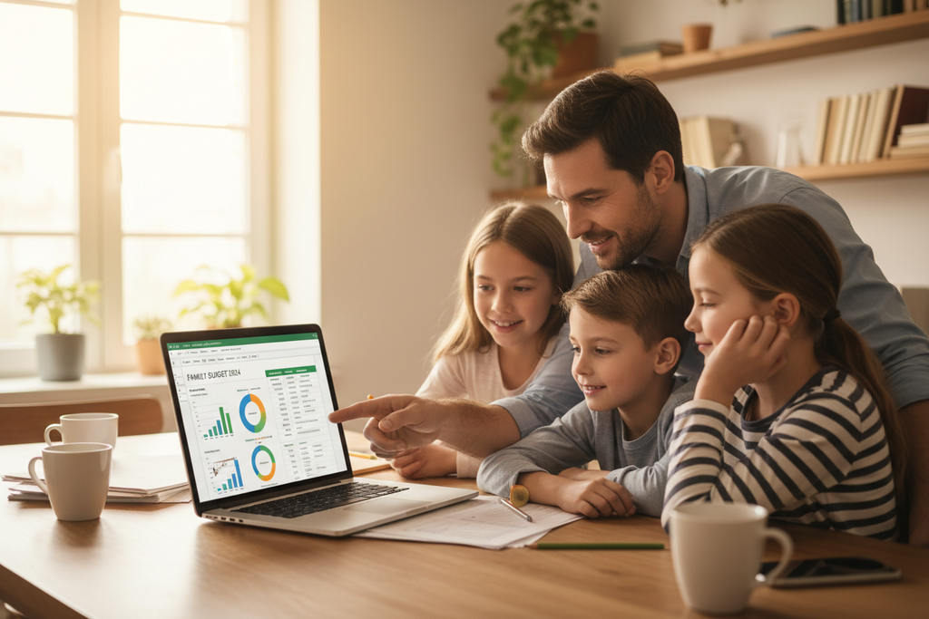 Family Budget & Money Manager | Excel Financial Planner