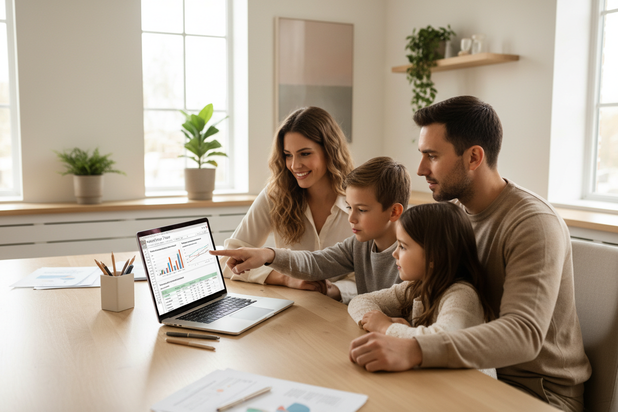 Family Health Records & Child Development Tracker | Excel
