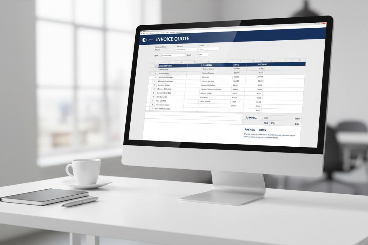 Invoice & quote generator (VBA)