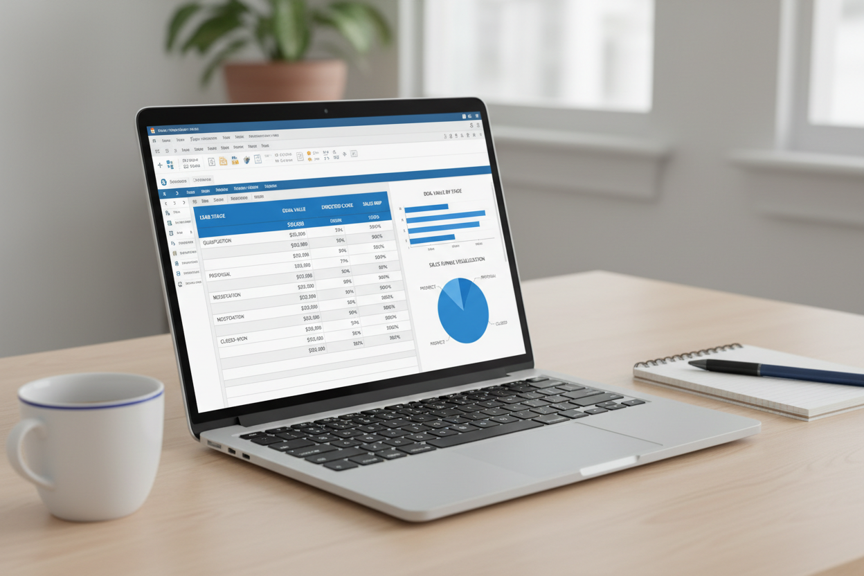Sales pipeline tracker